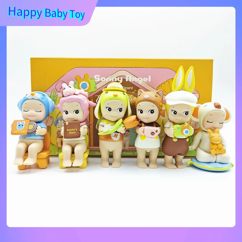 New Sonny Angel Blind Box Angels Enjoy The Current Series Cute Doll Trendy Car Mobile Phone Ornaments Handmade Trendy Toy Dolls