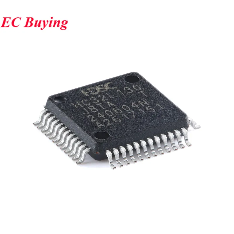 10Pcs/1pc HC32L130J8TA-LQ48 HC32L130 J8TA LQFP-48 ARM Cortex-M0 32-bit Microcontroller MCU Chip IC