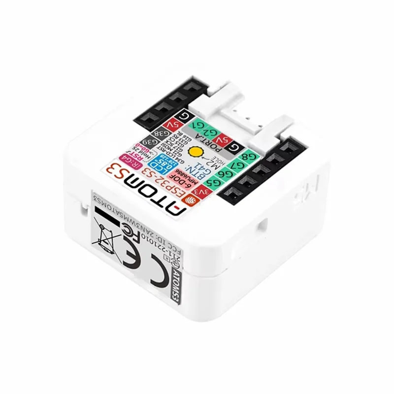 

Well Made-ATOMS3 Dev Kit With0.85-Inch Screen ATOM Programmable Smart Speaker IOT Development Board Built-Inesp32