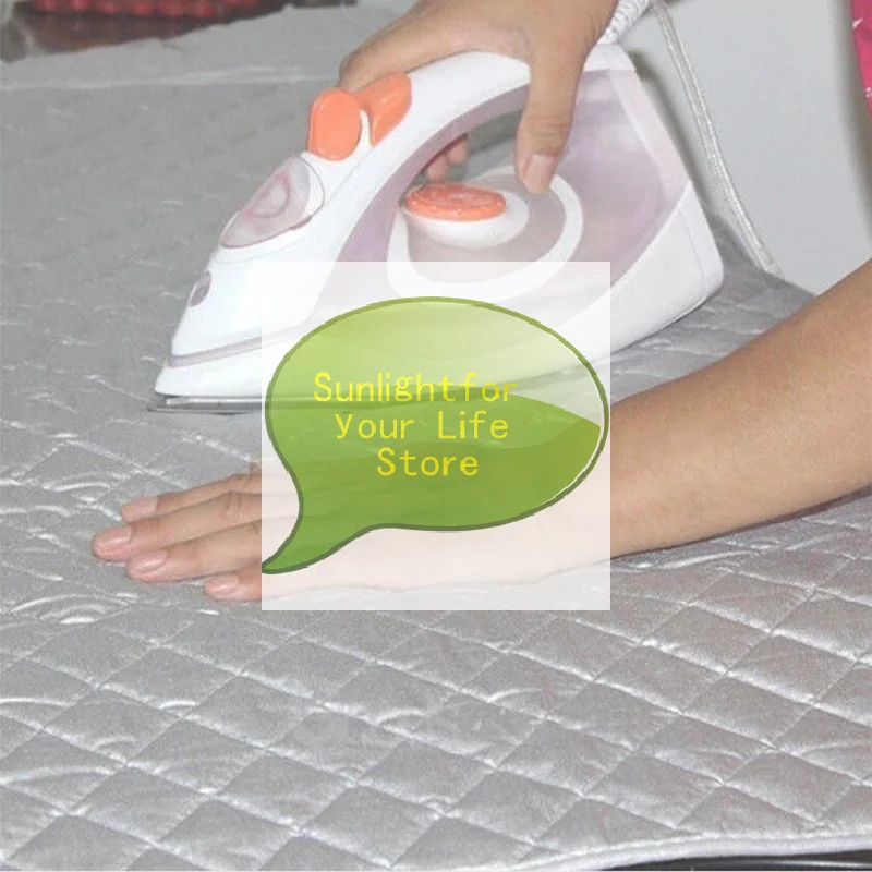 

Ironing Mat Laundry Pad Washer Dryer Cover Board Heat Resistant Blanket Mesh Press Clothes Protect Protector 48*85cm / 60*55cm