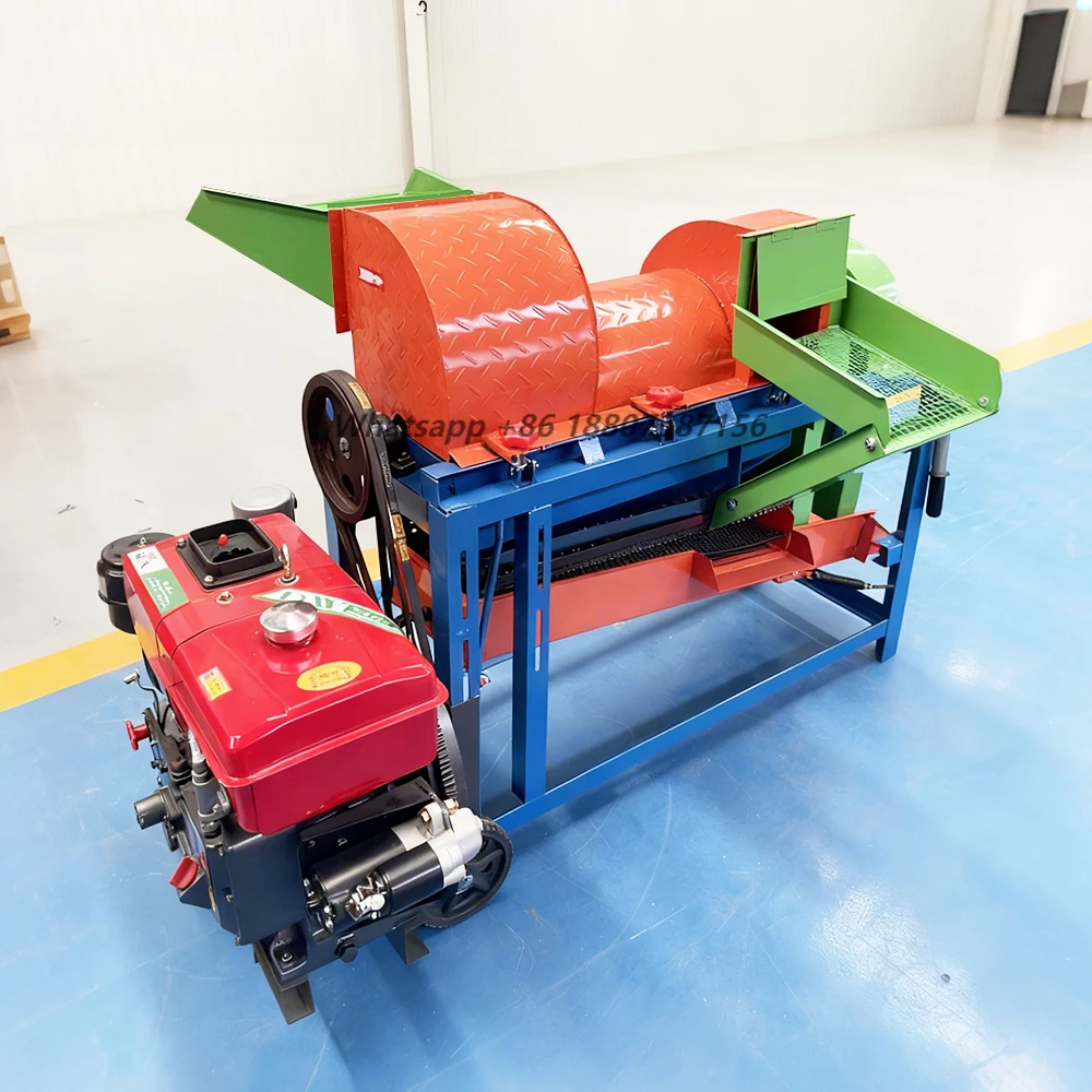 Rice Thresher Machine - Multifunctional Grain Thresher Machine for Corn,