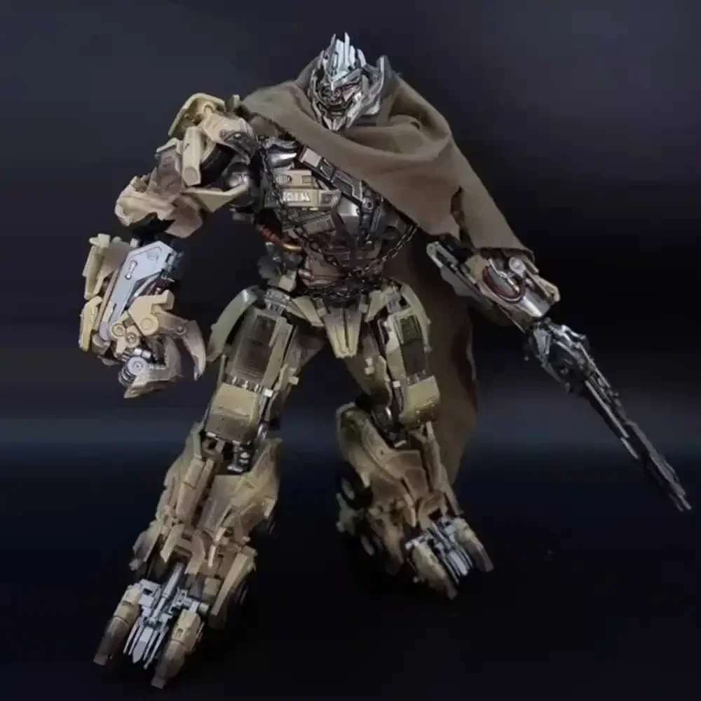 Transforming Toys DP01 Oil Tanker Megatron Alloy Enlargement Desert Battle Damaged Version Movable Dolls Model Collection