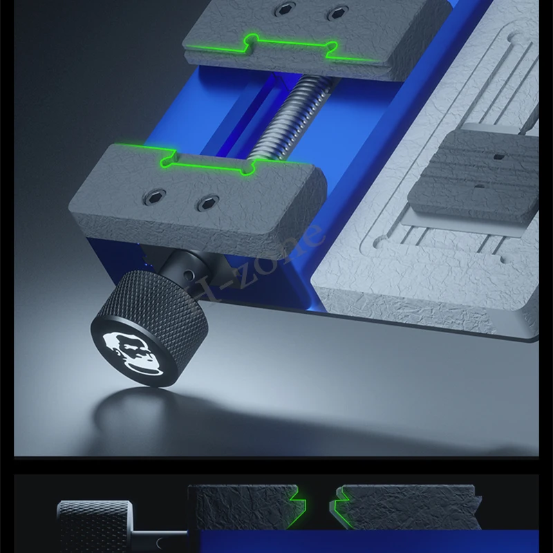 Imagem -03 - Mecânico Ori Pro Universal Pcb Holder Solda para Iphone Samsung Motherboard Ferramentas de Solda Pcb ic Chip Eixo Duplo