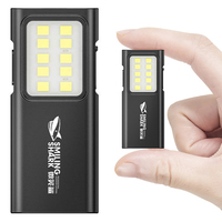 LED Pocket Floodlight Waterproof Emergency Camping Light 4 Gears Super Bright Flashlight for Outdoor Running Hiking