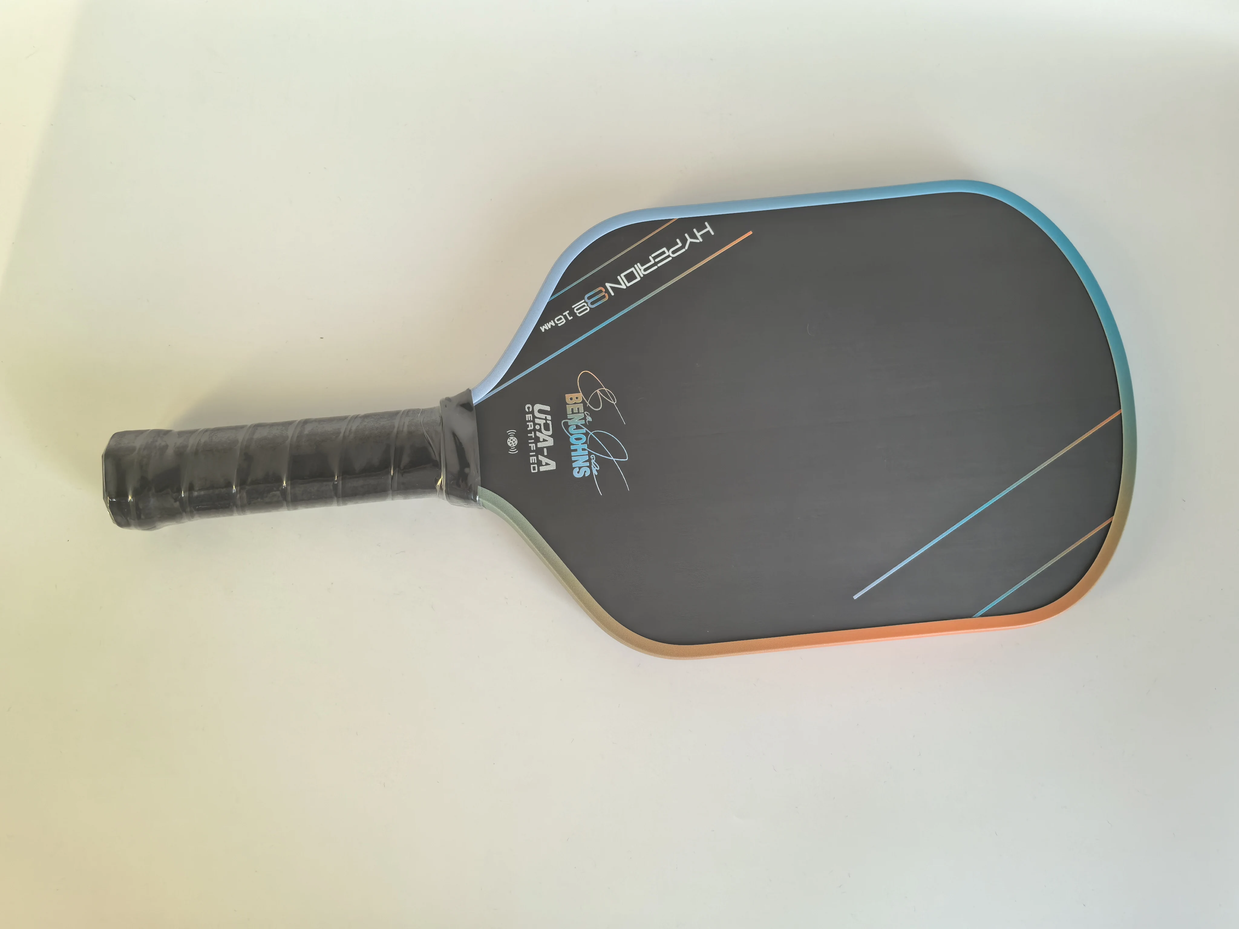 Ben johns Propulsion Core 16mm pickleball paddle Raw carbonfiber thermoformed T700 good control and power