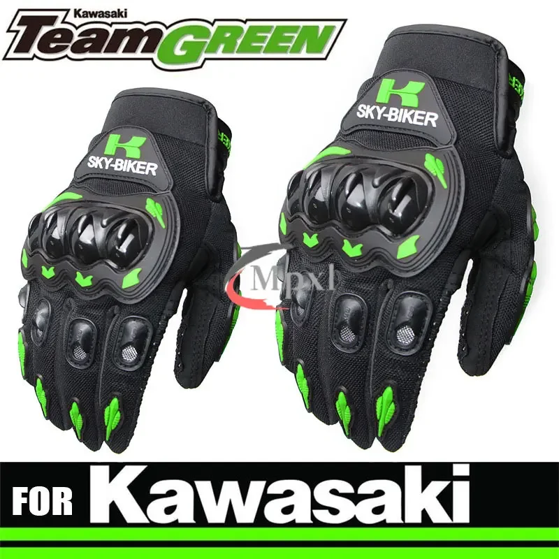 For kawasaki Z900 Z 900 Z650 Z 650 2017 2018 2019 Motorcycle universal Glove Racing Gloves Winter Warm Motorbike Protective Gear