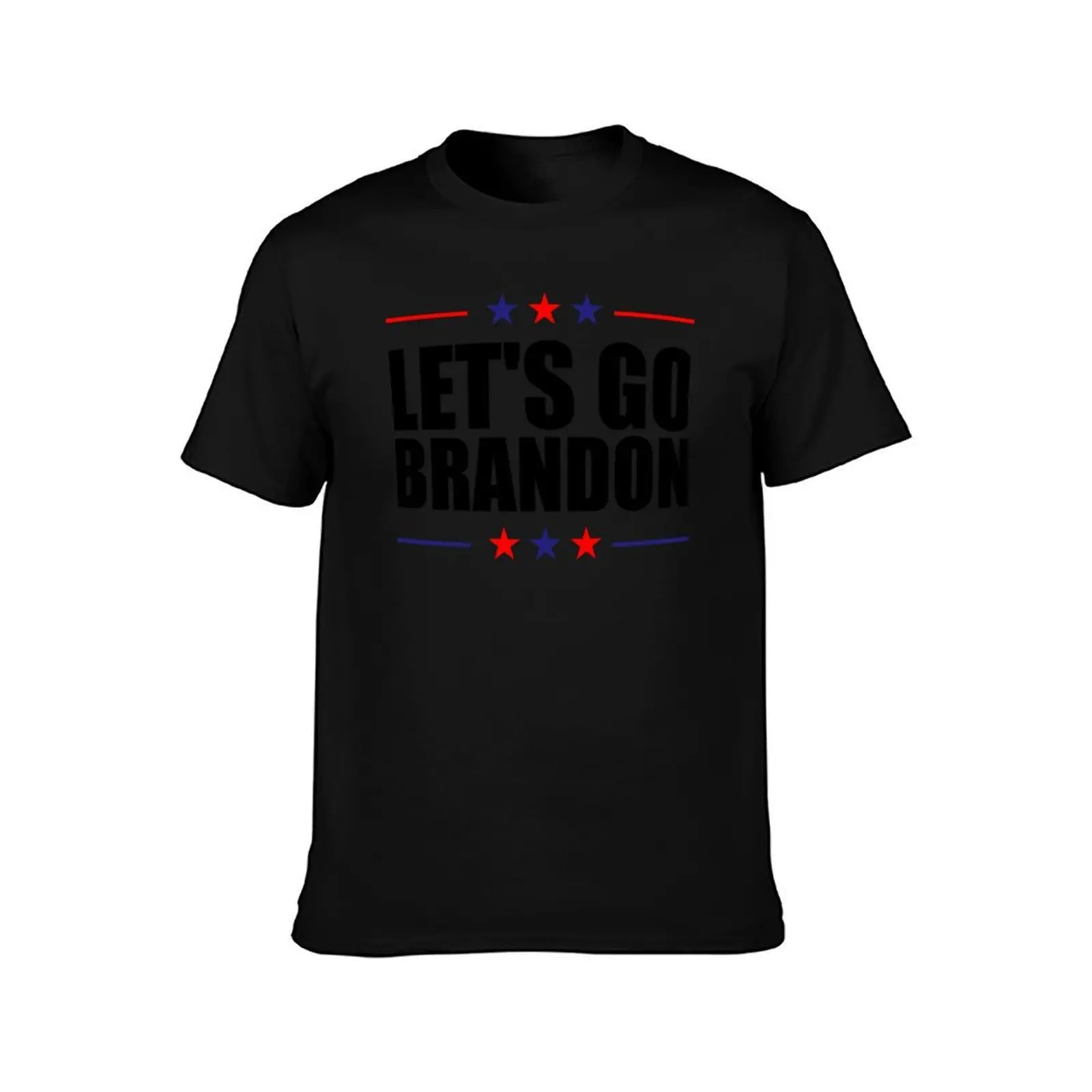 Let’s Go Brandon T-Shirt, Summer Casual Cotton Tee, Oversized Streetwear Tops, Vintage Graphic Print, Loose Fit Short Sleeve