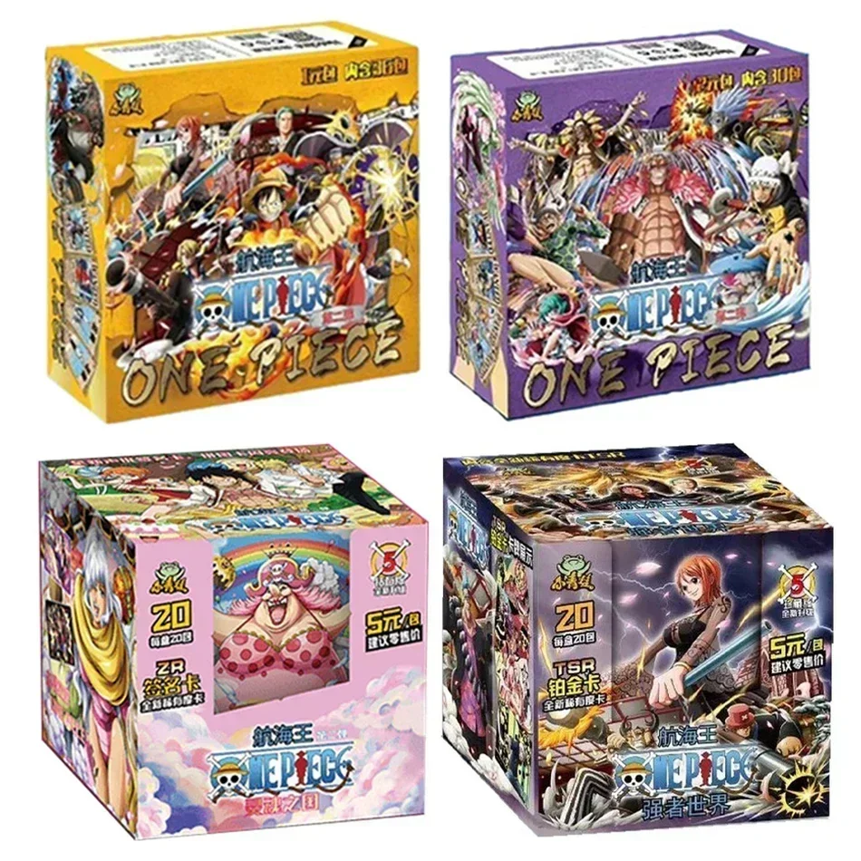 New One Piece Card Classic Deluxe Platinum Edition Cards Collection Card Book Board Game Toys Child Family Gifts