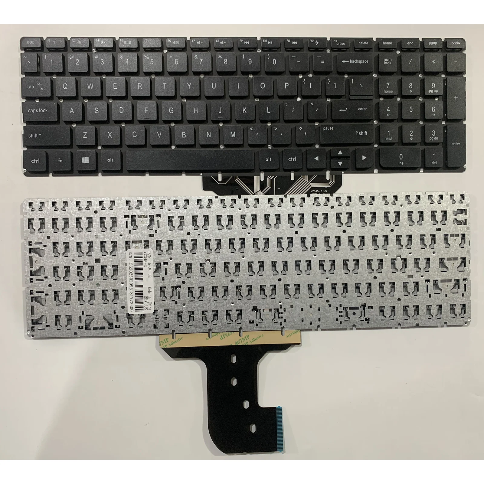 Laptop Keyboard for HP Pavilion 15-AC 15-AY 15-BA 15-ba005 15-ay039wm 15-ay103dx 15-ac000 15-af 15-af000