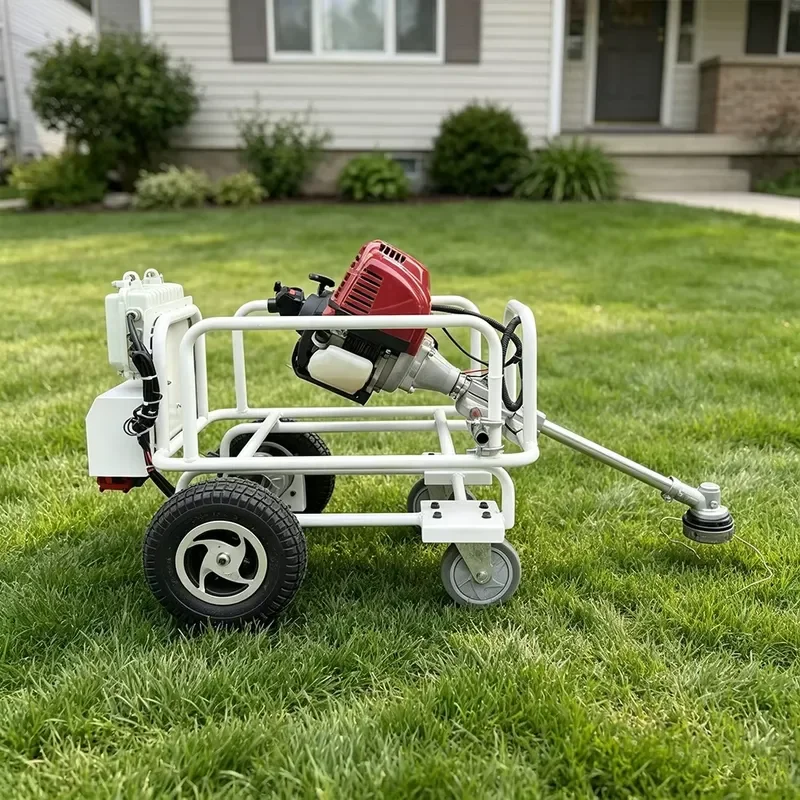 Approved Remote Grass Cutter, Wheeled Type for Landscaping Contractors and Home Users