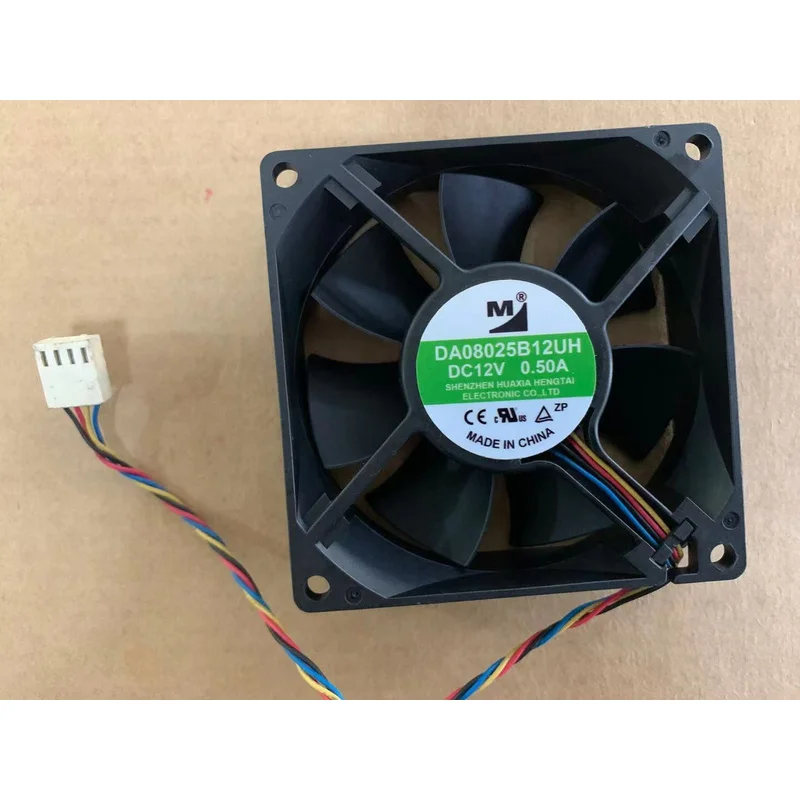 Y+for YM DA08025B12UH DC12V 0.50A 80*80*25MM cooling fan 4pin