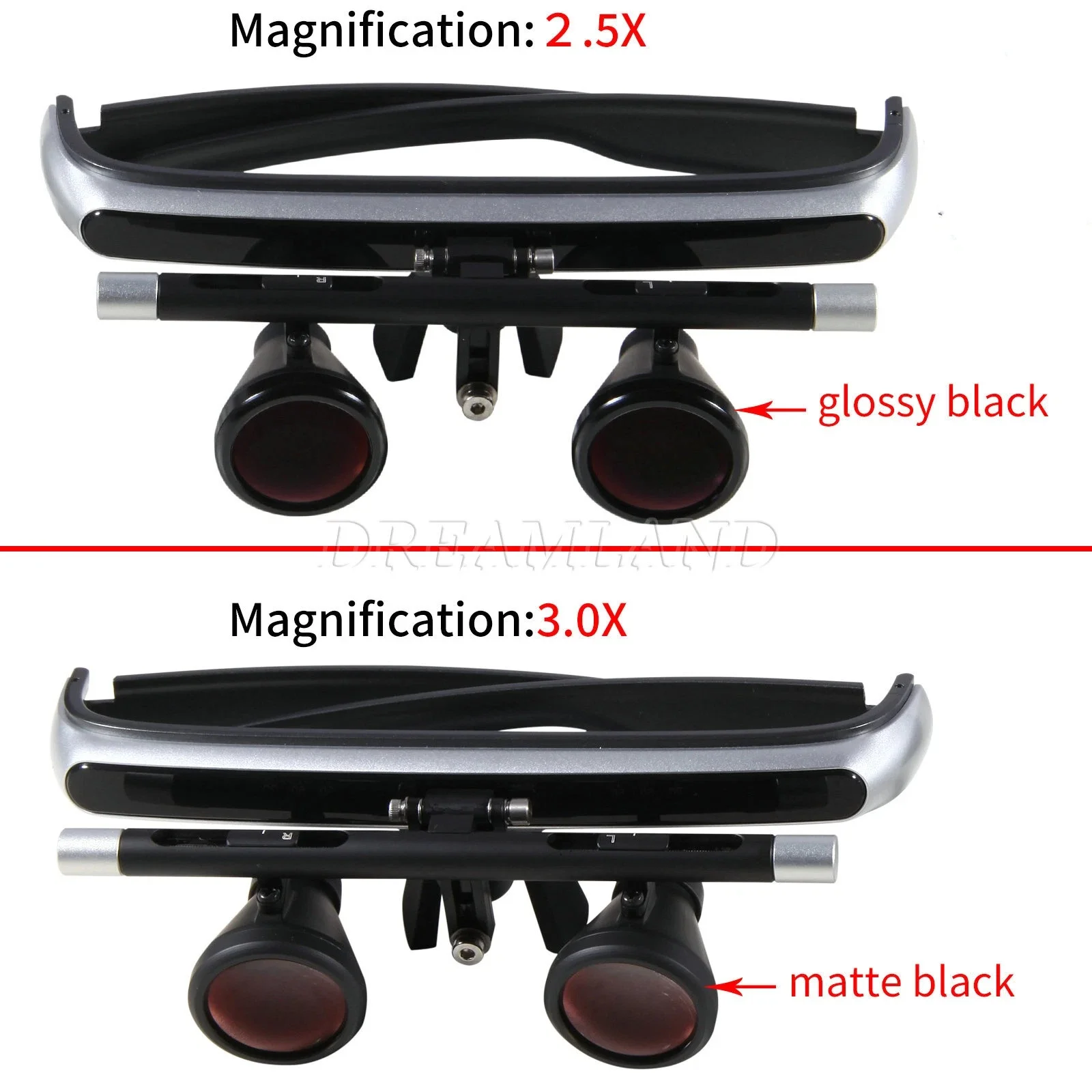 2.5X /3X Dental Surgical Loupes Magnifier Binocular Medical Operation Loupe