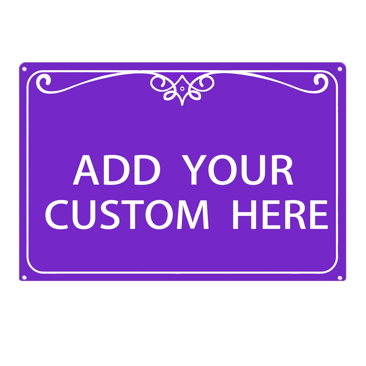 

Custom Metal Sign Rustic Home Wall Art Fade Resistant Personalized Plaque Decor Gift For Man Cave Garage Office Housewarming