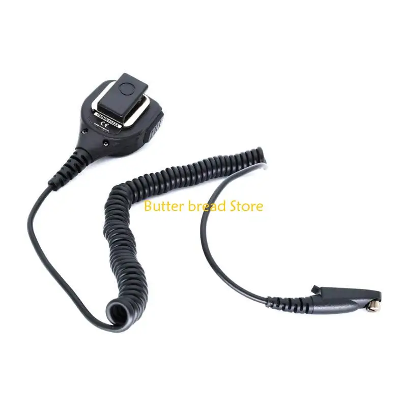 W89C 라디오 스피커 마이크 어깨 옷깃 핸드 마이크 3.5mm 사운드 잭 GP328plus GP338plus 용 휴대용 라디오 마이크