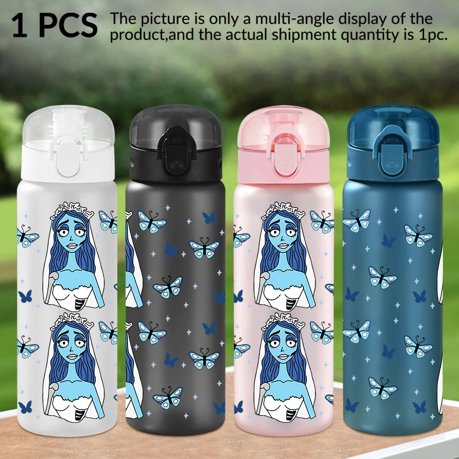 

1Pc Disney Ghost Bride/Butterfly/Motif 26oz Plastic Water Bottle Sports Cup As Birthday/Back To School Gift