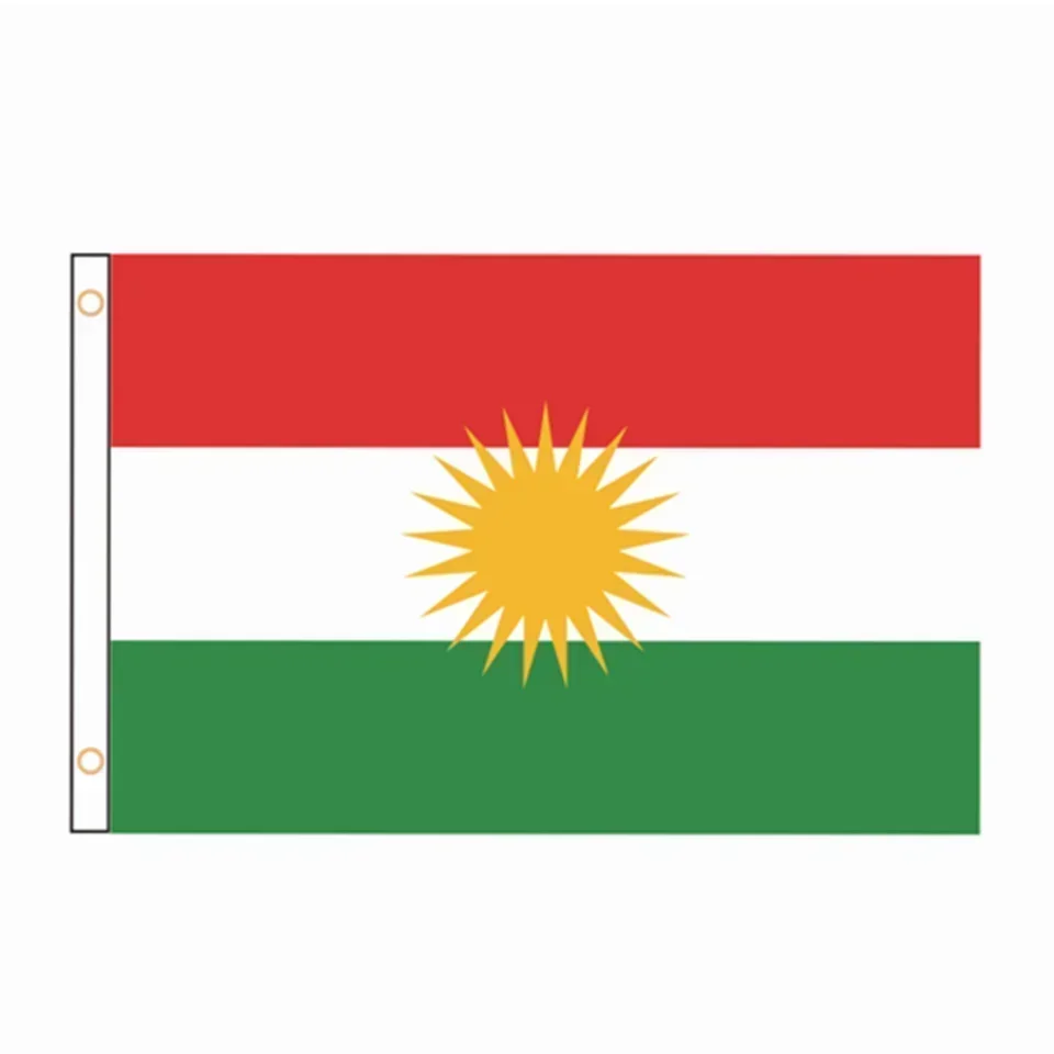 Kurdistan Flag Hanging Kurdish Flag And Banner Home Decoration 90x150cm