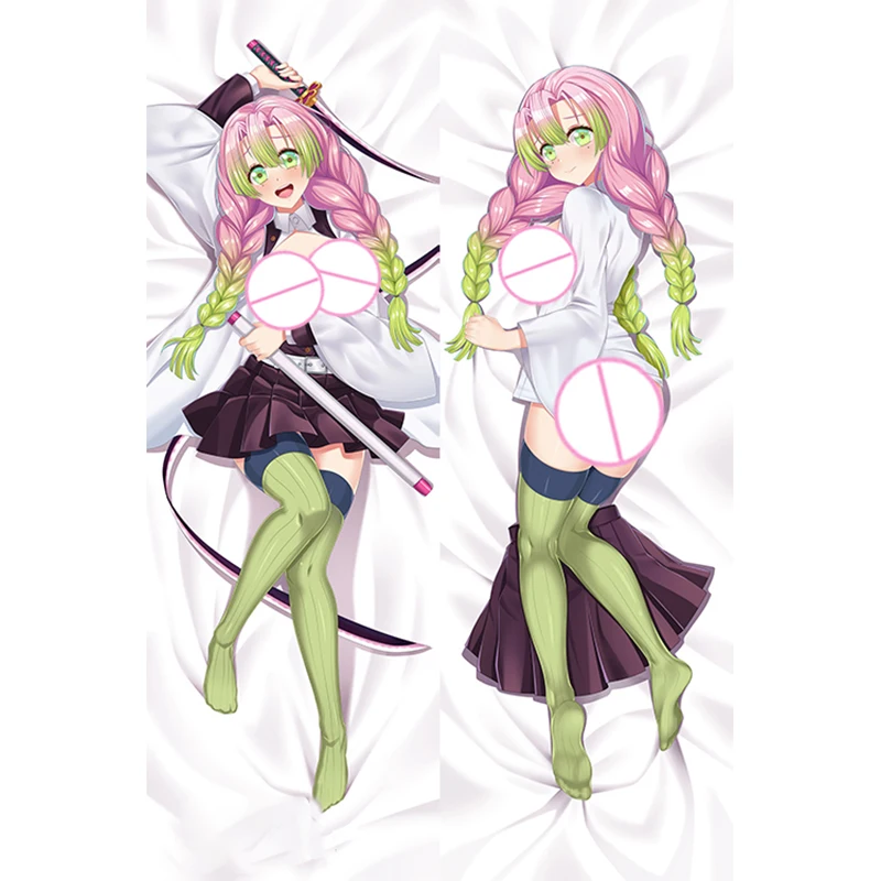 

Anime Dakimakura Pillow Case Fate Sexy and Busty Mitsuri Kanroji Double-Sided Halloween Decoration