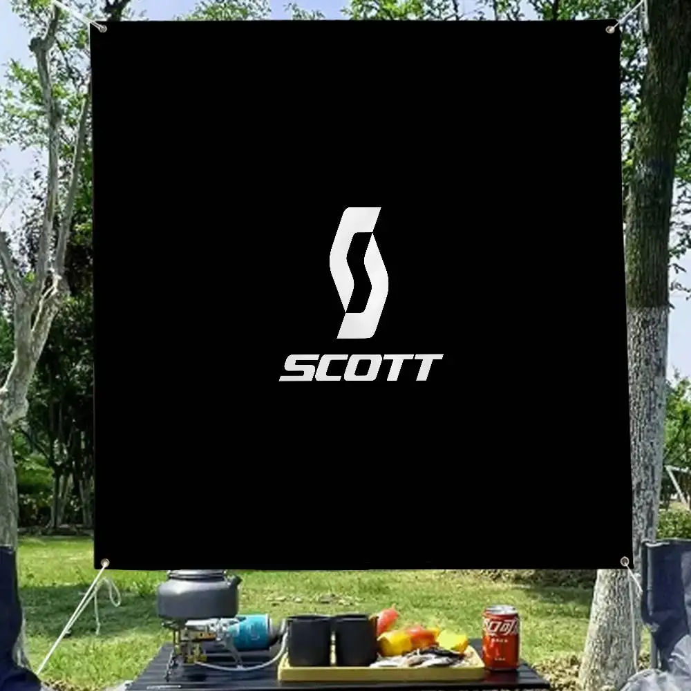 S-ScottS Bike Logo Advanced Printing Commercial Advertising Flag Company Party Banner