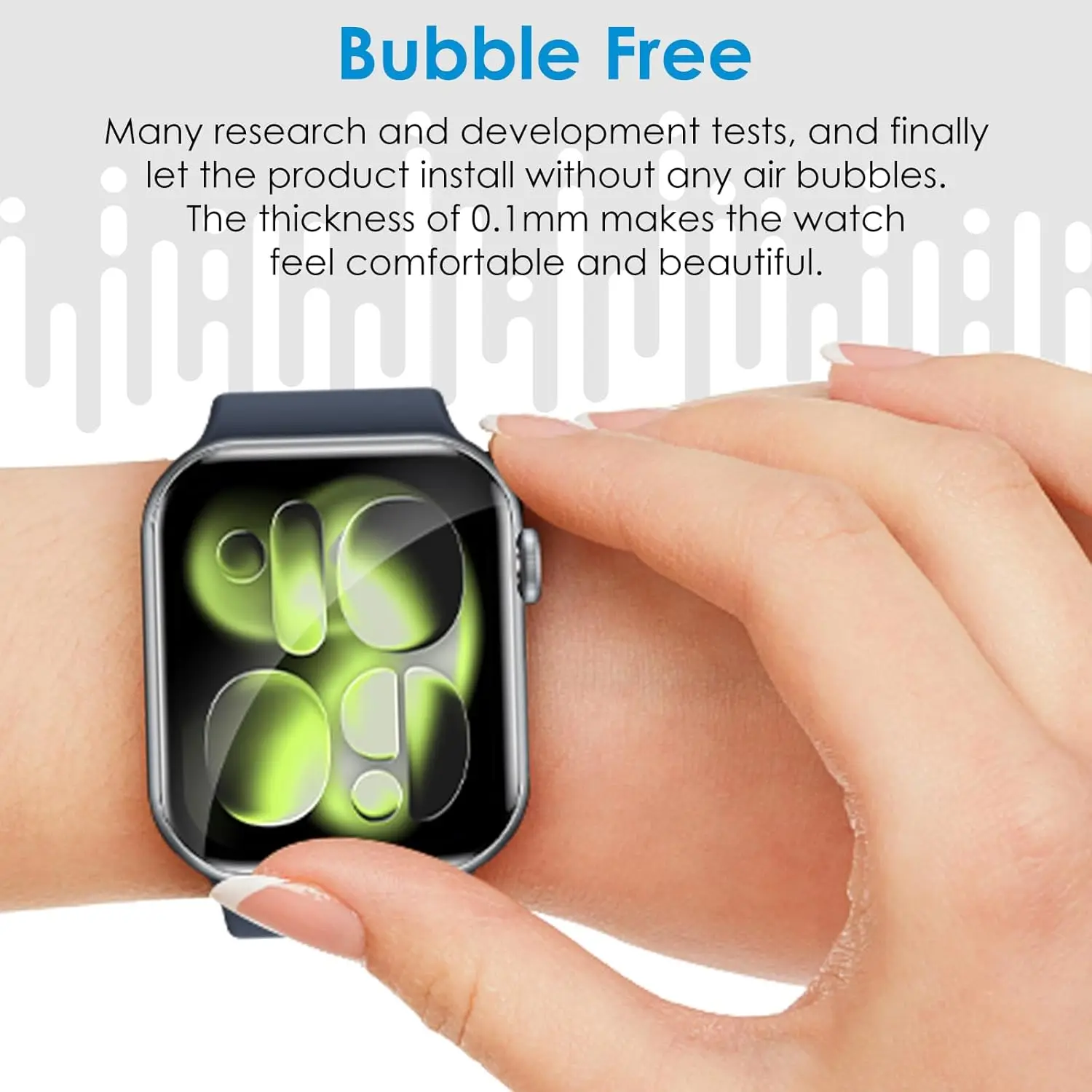 1-10PCS Hydrogel Film for Apple Watch Ultra 49MM 11 10 10 46MM 42MM 7 8 9 41MM 45MM 5 6 SE 40MM 44MM 42MM 38MM Screen Protector view 6