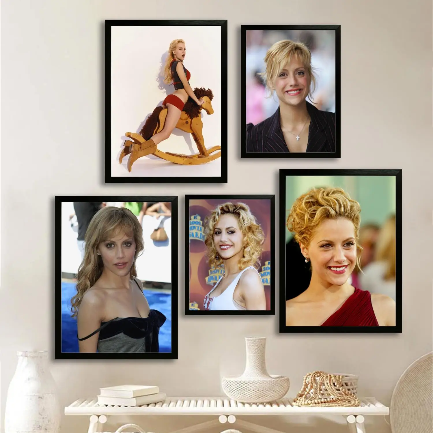 ملصق فني من قماش بريتاني ميرفي وفن جداري، طباعة صور، عائلة حديثة، ديكور غرفة النوم، ملصقات، لوحة زخرفية