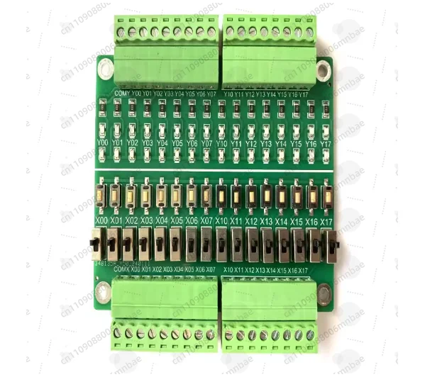 PLC Debugging Simulation Board 16 Input/output Test Board Button Toggle Switch Switch Learning Module