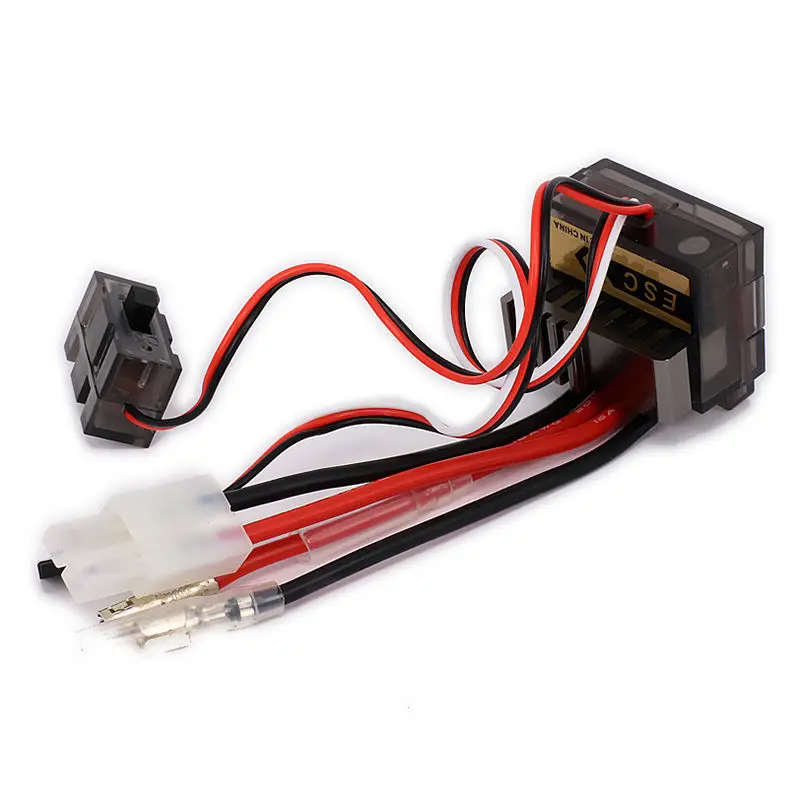 Brushed ESC 320A Bidirectional Electronic Speed Controller With Overheat And Low Voltage Protection For 1/8 1/10 RC Car HSP Boat