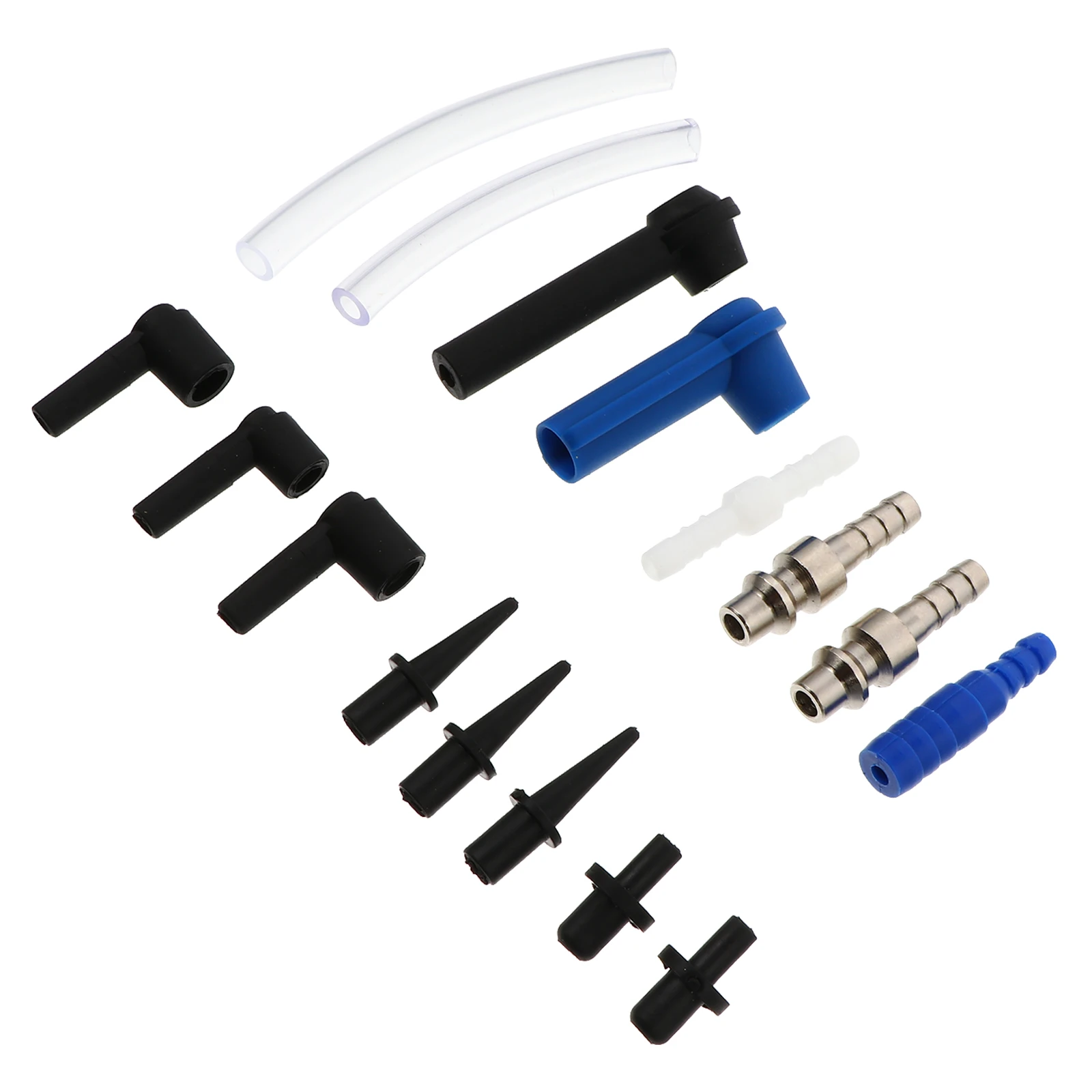 

16pcs Brake Fluid Connectors Bleeding Adapters Oil Change Kit Pump Bleeder Tool Car Accessories Maintenance Equipment