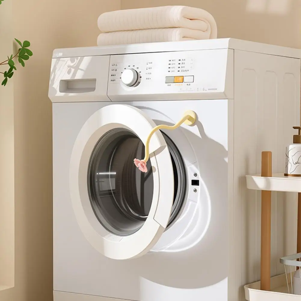 حامل باب غسالة الزهور، دعامة باب مغناطيسية للحمل الأمامي لمنع الرائحة، سدادة غسالة المجفف، غسيل قابل للإزالة