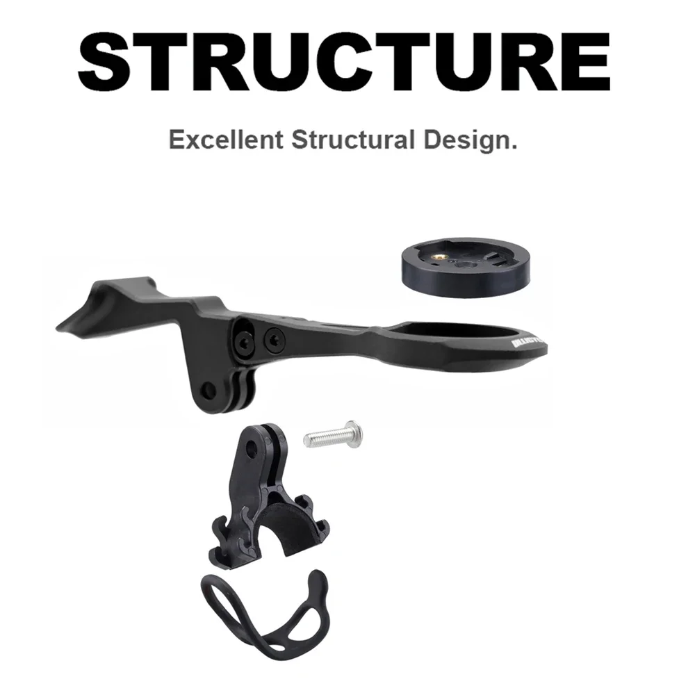 

Out Front Aluminum Computer Mount For For Y1RS Integrated Handlebar Compatible with GPS/Garmin/Bryton/Wahoo,Support 1050