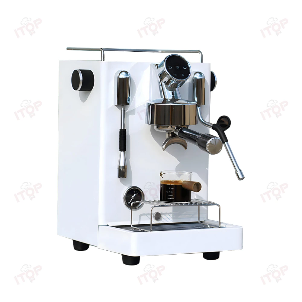 

Espresso Coffee Machine Dual use for Home and Business Dual Pump& Triple Heating Module 15 Bar PID Precise Temperature Control