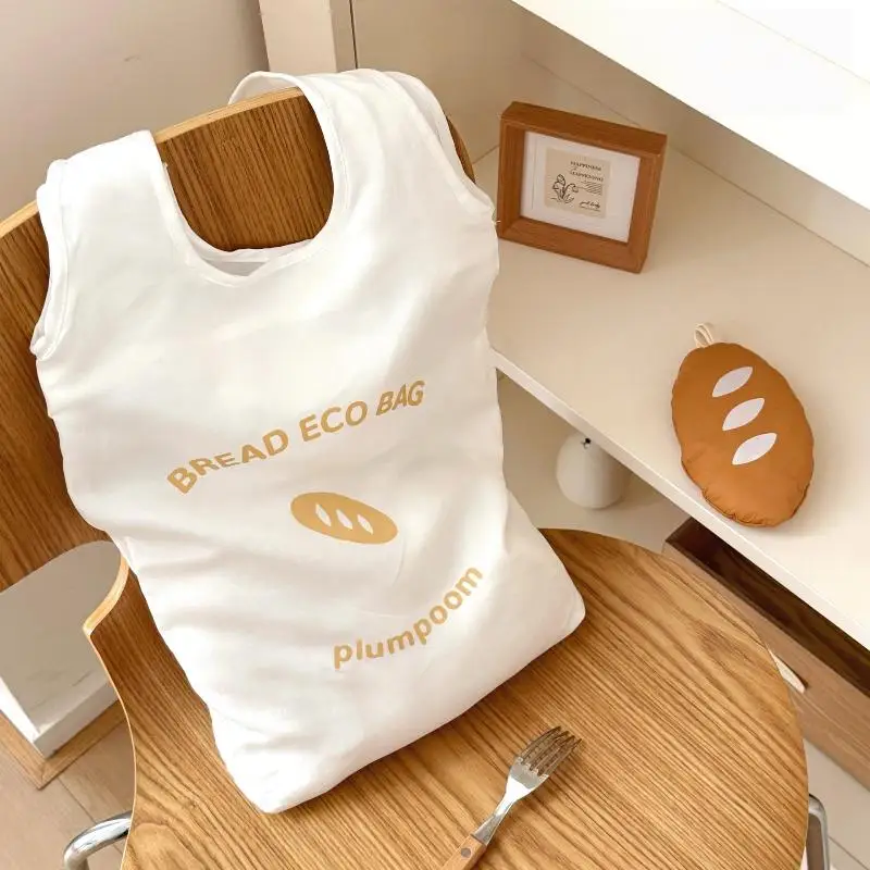 Nylon Bread Shopping Bag Reusable Foldable Design for Eco-Friendly Convenient Use