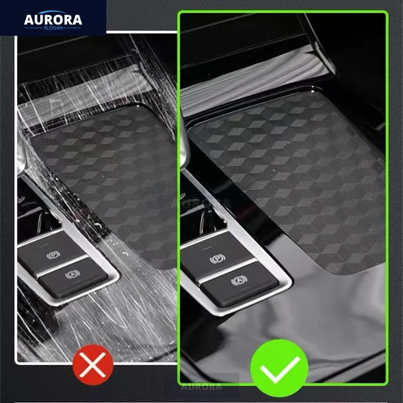 أزرار تروس واقية شفافة من البولي يمن ، فيلم إصلاح مضاد للخدش ، ملحقات لفولكس فاجن تيجوان اتلياس
