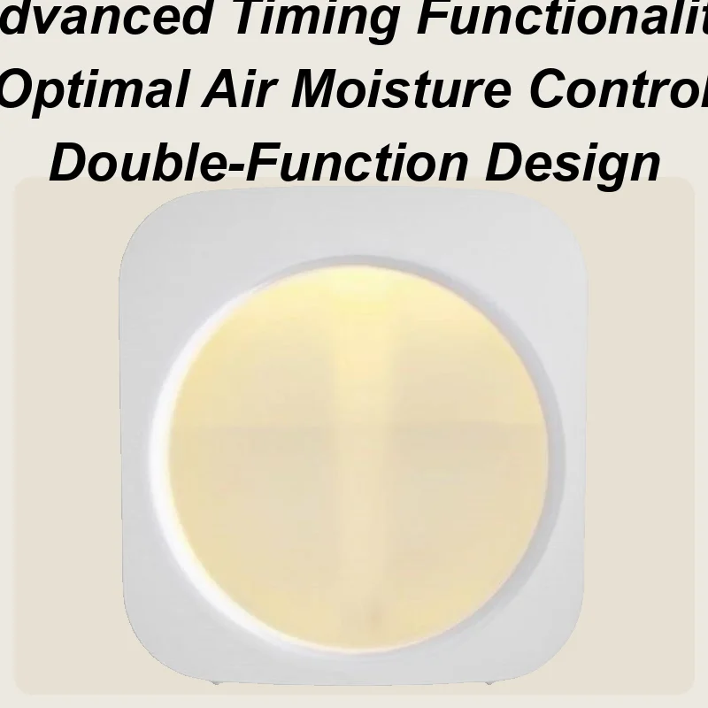 

Personal Humidifier Silent USB Charging Desk Humidifier Timer Function Night Light For Spa Meditation Space Classroom Hotel Dorm