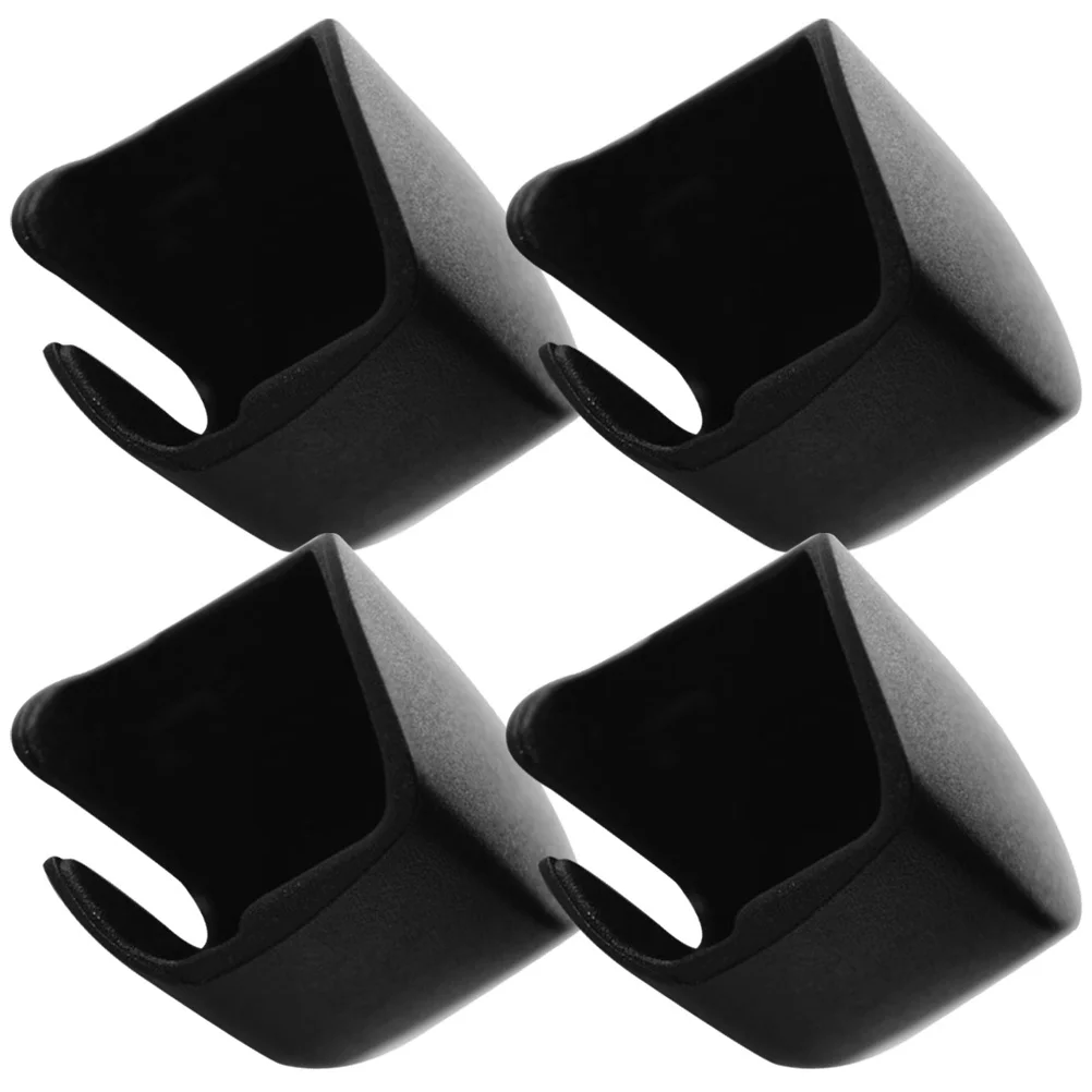 4 قطع من أغطية حماية لفرشاة الأسنان أثناء السفر، أغطية رأس للحماية مناسبة للرؤوس