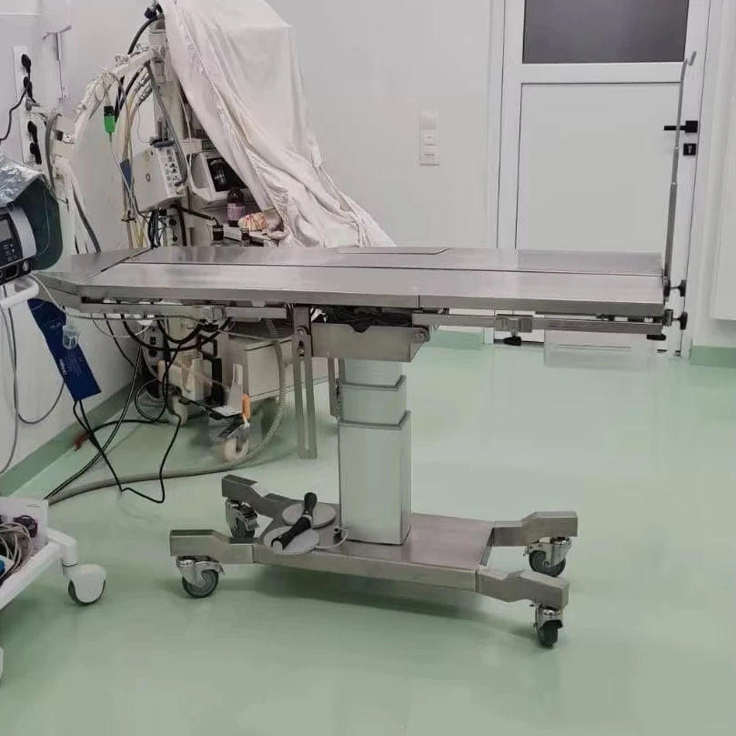 Pet Hospital Operation Table Dog Surgery Stainless Steel Veterinary Instrument Animal Operating Table