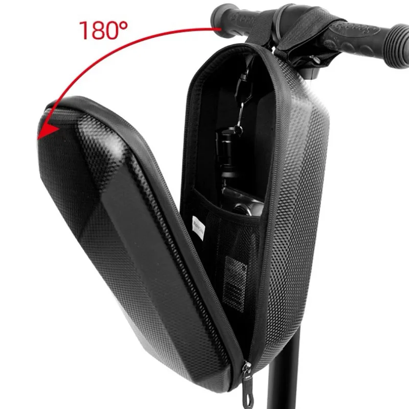 Hartschalen-Tasche für Elektroroller, Vordertasche, Faltrad, Balance-Bike-Hängetasche Zubehör, Lenkertasche, Aufbewahrungstasche, Motorrad – Detail 3