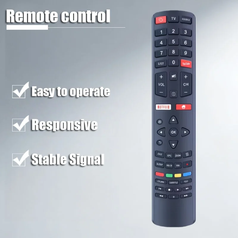 Allimity RC311S Replacement Remote Control for TCL Smart Television Compatible with 06-531W52-TY06XD Models