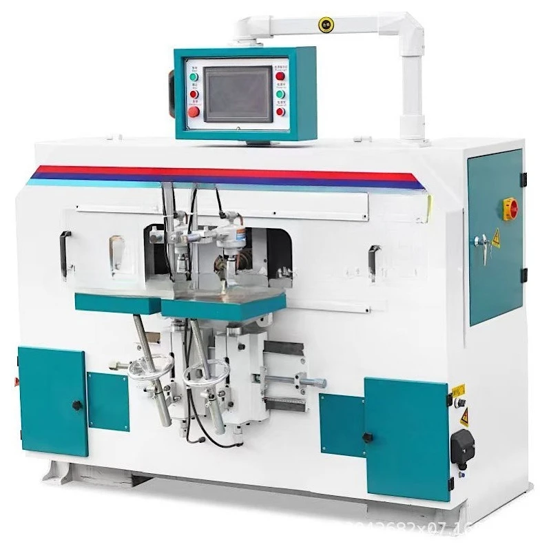 Automatic Wood Mortiser Tenoning Horizontal CNC Wooden Tenon Mortise Double End Tenoner Machine