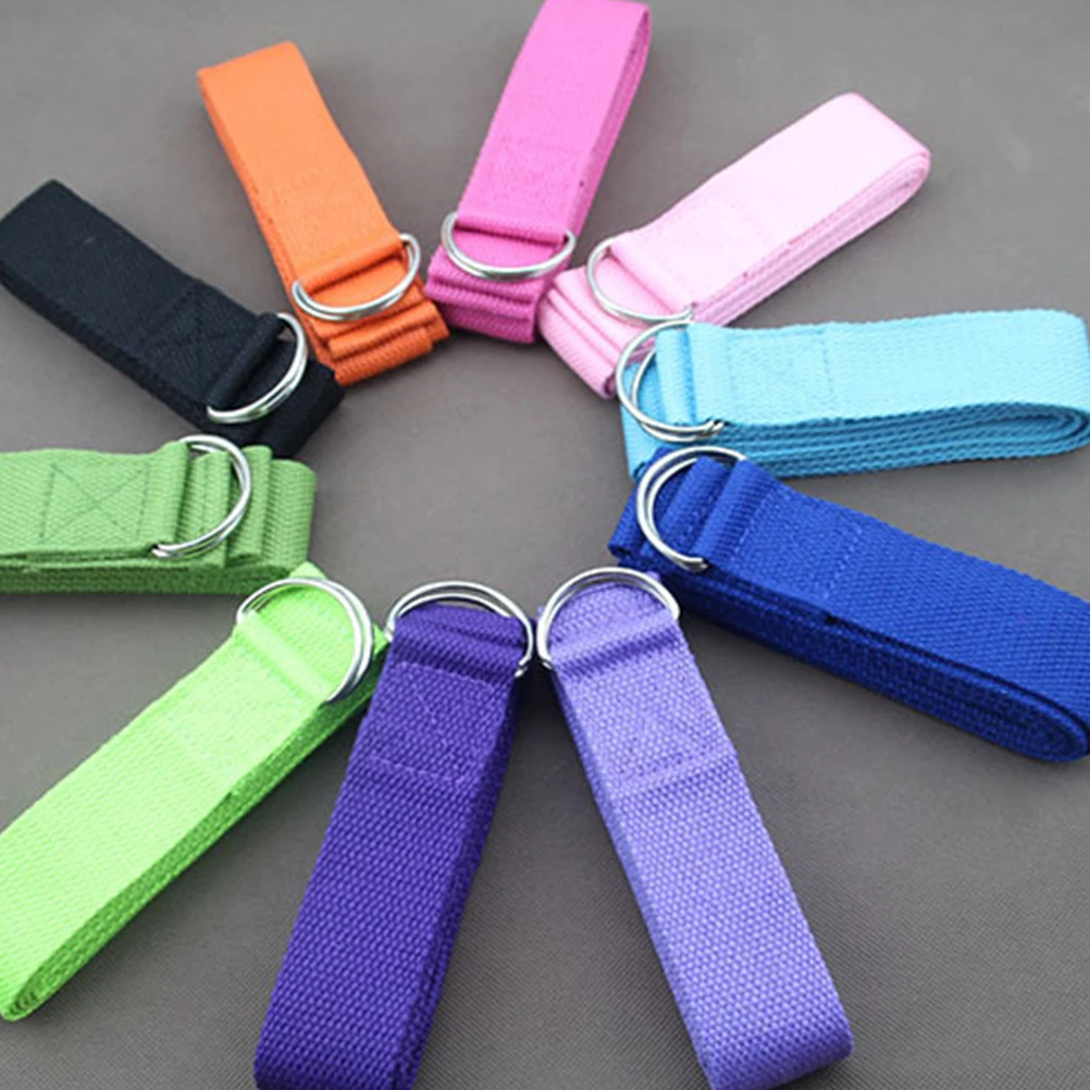 

2Pcs Yoga Stretch Lightweight Portable Fitness Tension Strap Home Sports Use Body Shaping Durable Material