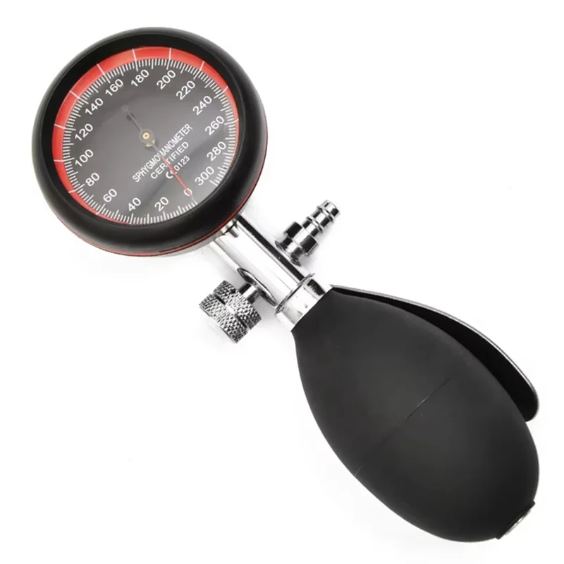 ABUU-Arm BP Cuff For Inflation Bulb Manual Blood Pressure Gauge Pump Meter Aneroid Sphygmomanometer Patient Monitor