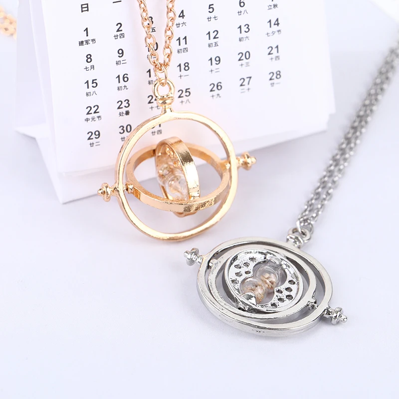 Good Quality Movie Peripheral Time Converter Hourglass Necklace for gifts