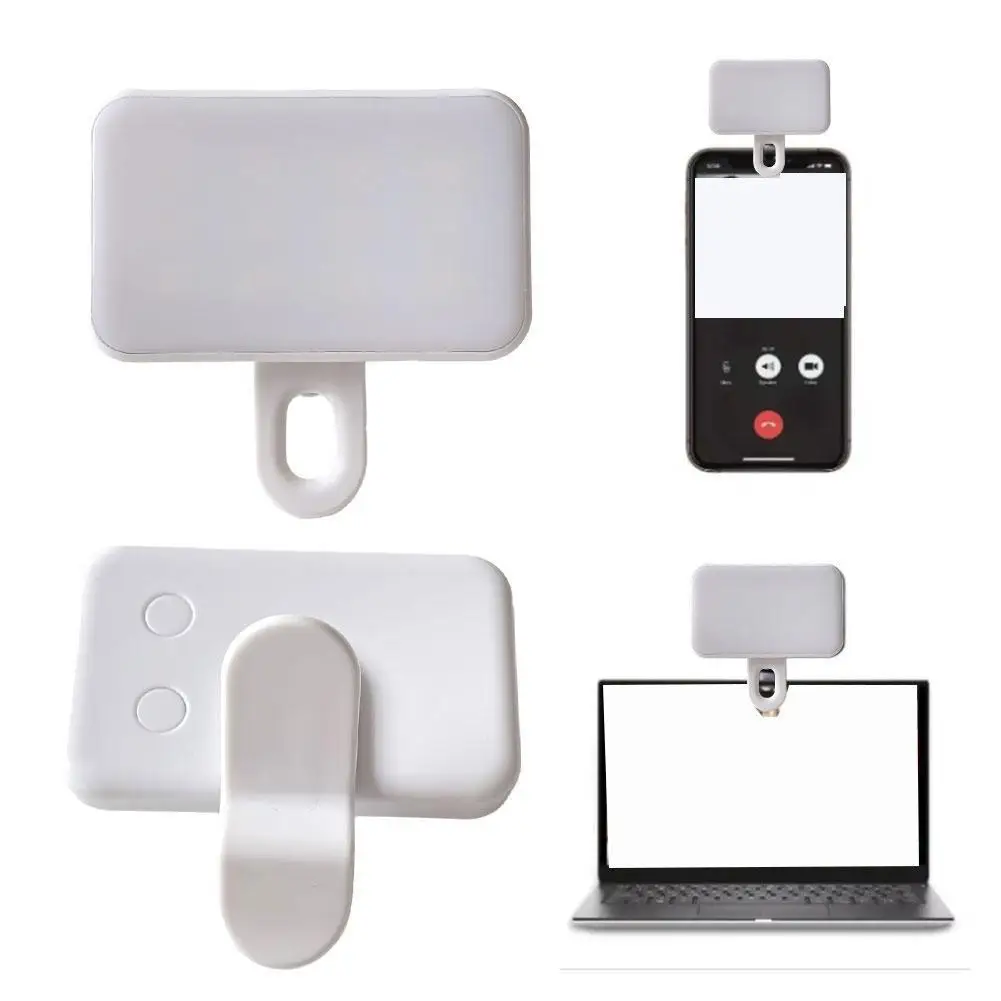 Selfie Light Clip-on LED Light For Phone Laptop Tablet Computer Phone Light For Selfie Video Conference Photography Makeup