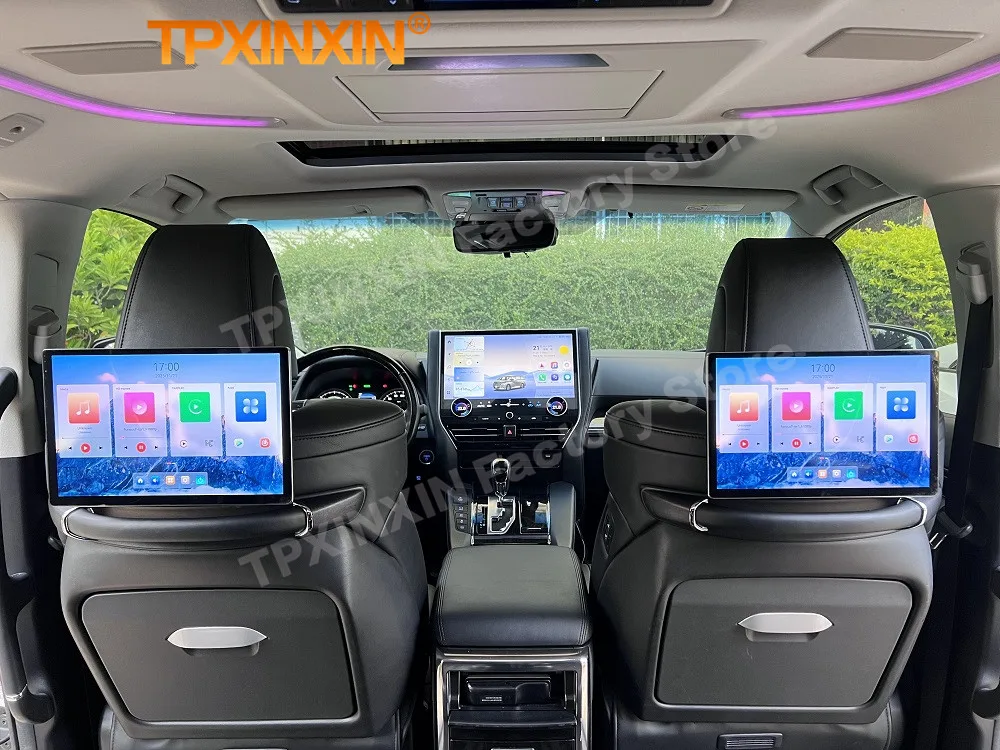 Central Multimídia Automotiva Android para Toyota Alphard Séries 30 e 35 (2015~2020) - Atualização para a Série 40 - GPS, Áudio e Navegação