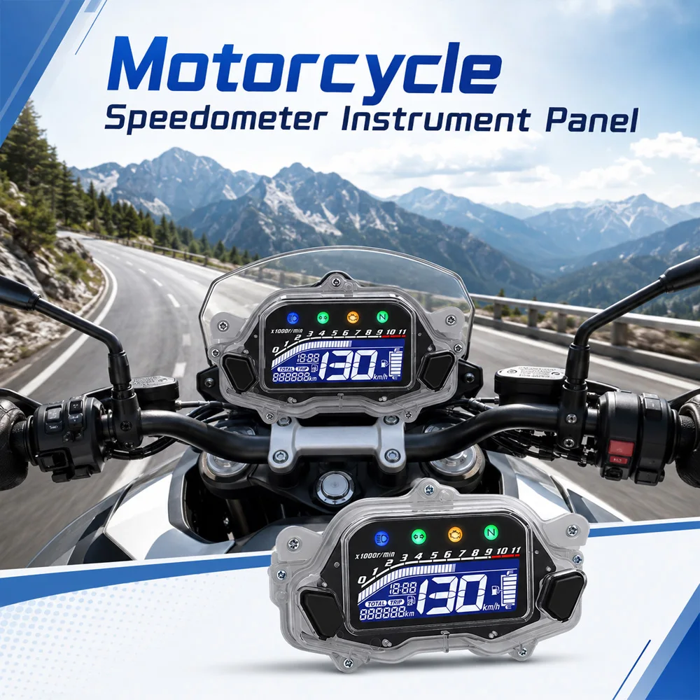1pc Motorcycle Speedometer Instrument Panel For Honda CG 160 Titan EX Brazil Market 2016-2017 Durable accessories