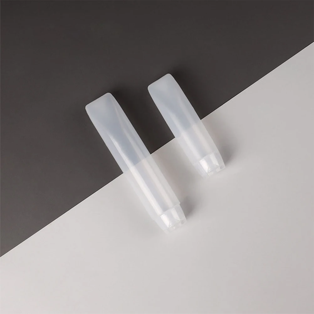 10 Uds. Tubos de loción vacíos, botellas de viaje, contenedores exprimibles rellenables para el baño, champú, almacenamiento hidratante