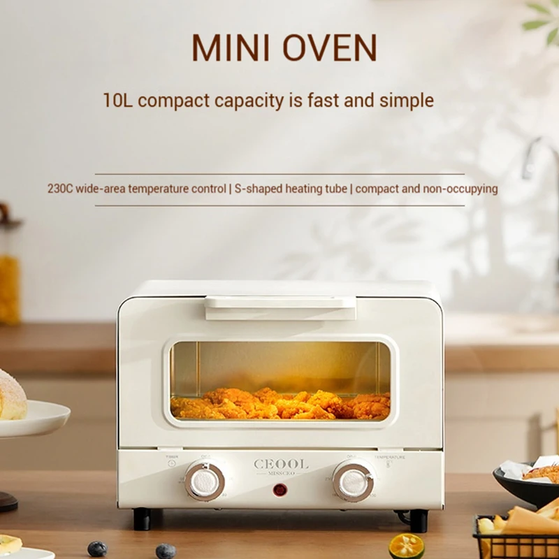 10L/20L multifunctional household electric oven timed temperature control steam baking baking integrated electric oven