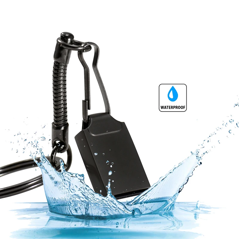 Mini chiavetta USB 3.0 128 GB USB 3.0 ad alta velocità 64 GB Portachiavi gratuito Pen Drive 32 GB Memory Stick in metallo 16 GB Business U Disk 8 GB