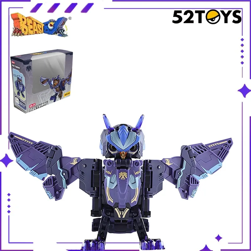 Nieuwe 52TOYS Originele [BEASTBOX] Beast Box Serie Nocturne Uil Transformatie Speelgoed DF Limited Edition Mech Model Trendy Play Spot