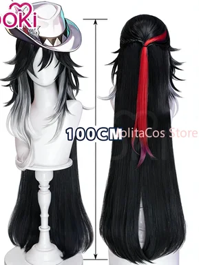 

Новый парик для косплея Ashveil из Honkai: Star Rail, черно-белый градиентный, для Комик-Кона, ролевых игр, подарок для косплееров, для вечеринки на Хэллоуин