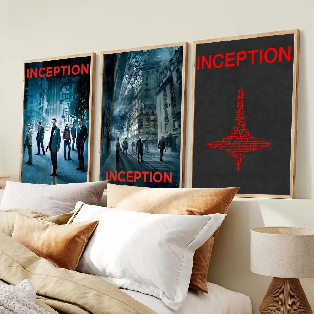 Classic movie I-Inception Poster PP Wall Art Prints Poster for Dorm Room Apartment Home Office Room Decor Gift Waterproof